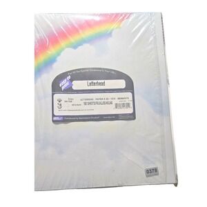 Letterhead printer Paper 100 Sheets Rainbow Cloud patterns Print pride celebrate